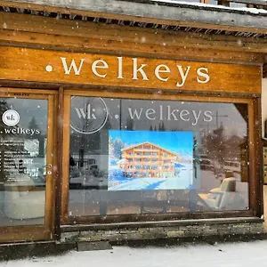 Appartement Architect Flat With Balcony&parking At The Heart Of - Welkeys, Megève